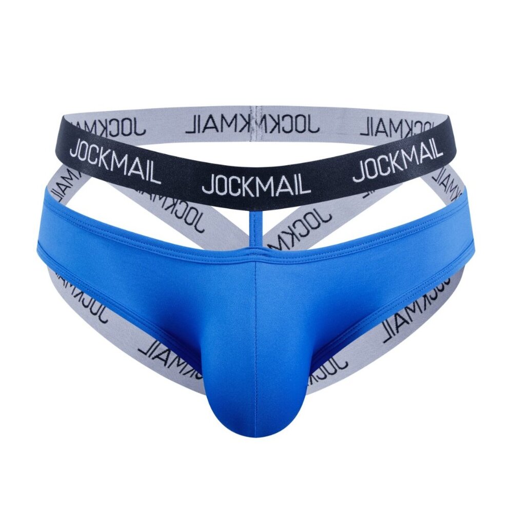 JOCKMAIL SUSPENDED JOCKSTRAP Blue Medium